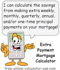 mortgage calculator paying extra to principal