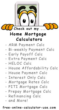 Repayment Calculator Mortgage