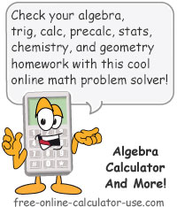 algebra calculator