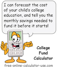 college fund calculator