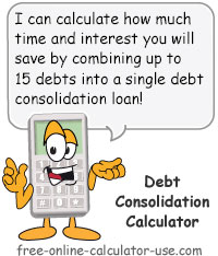 consolidate debt calculator