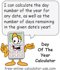 Day of Year Calculator Sign