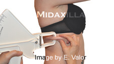 7-Site Skin Fold Test Calculator: Female midaxillary caliper measurement