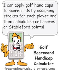 Stableford Points Chart