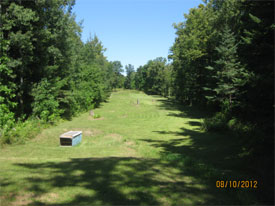Backyard Golf Driving Range from T-box