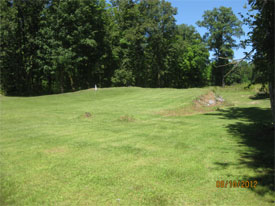 Golf Driving Range from Raised Target Green